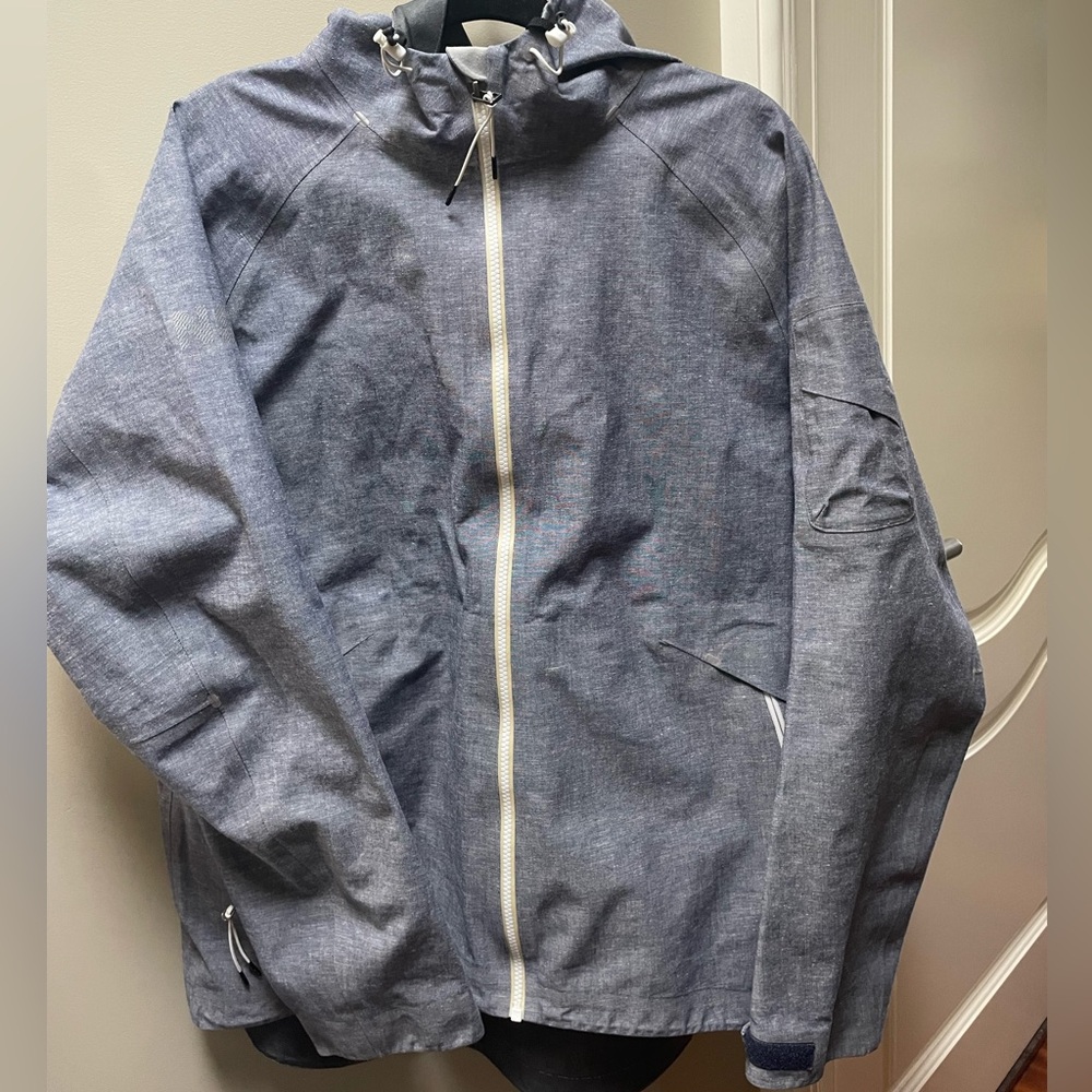 Nike NSW 3L Chambray Laser Runner midnight navy jacket